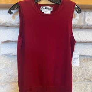 Carlisle - Red Sweater  NWT